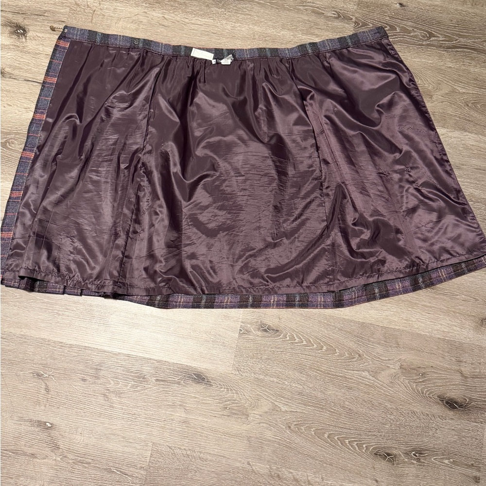 Vintage Breckenridge Quarter-pleated wool skirt - Picture 7 of 7